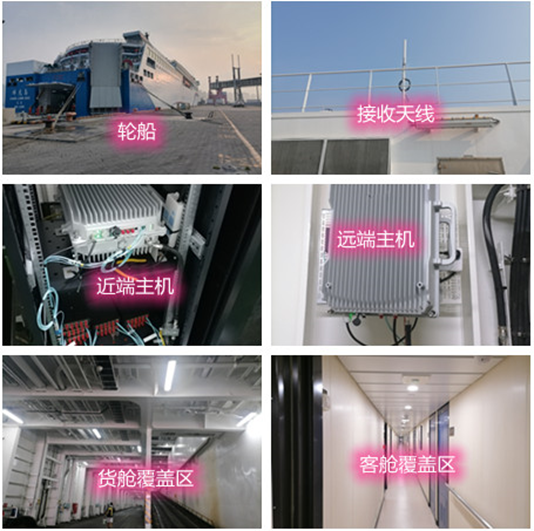  锦山镇海上游轮轮船渔船覆盖案例